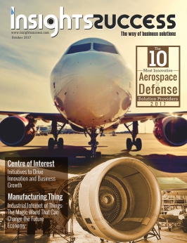 Cover Page - The 10 Most Innovative Aerospace & Defense Solution Providers 2017 October 2017 - Insights Success