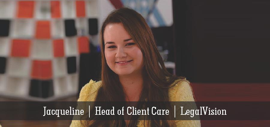 Jacqueline | Head | of Client Care | LegalVision - Insights Success