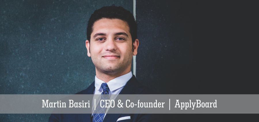 Martin Basiri | CEO & Co-founder | ApplyBoard - Insights Success