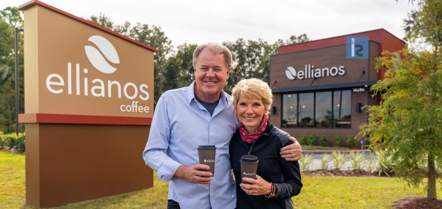 Scott Stewart | Founder | Pam Stewart | Co-Founder | Ellianos Coffee